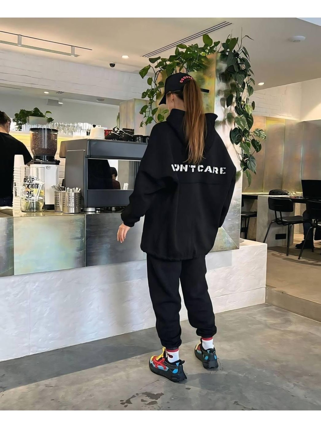 Дамски комплект Don’t care Black
